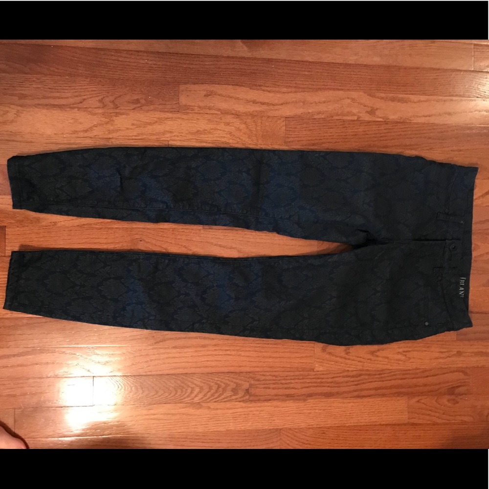 Blank Denim Pattern Skinny Jean